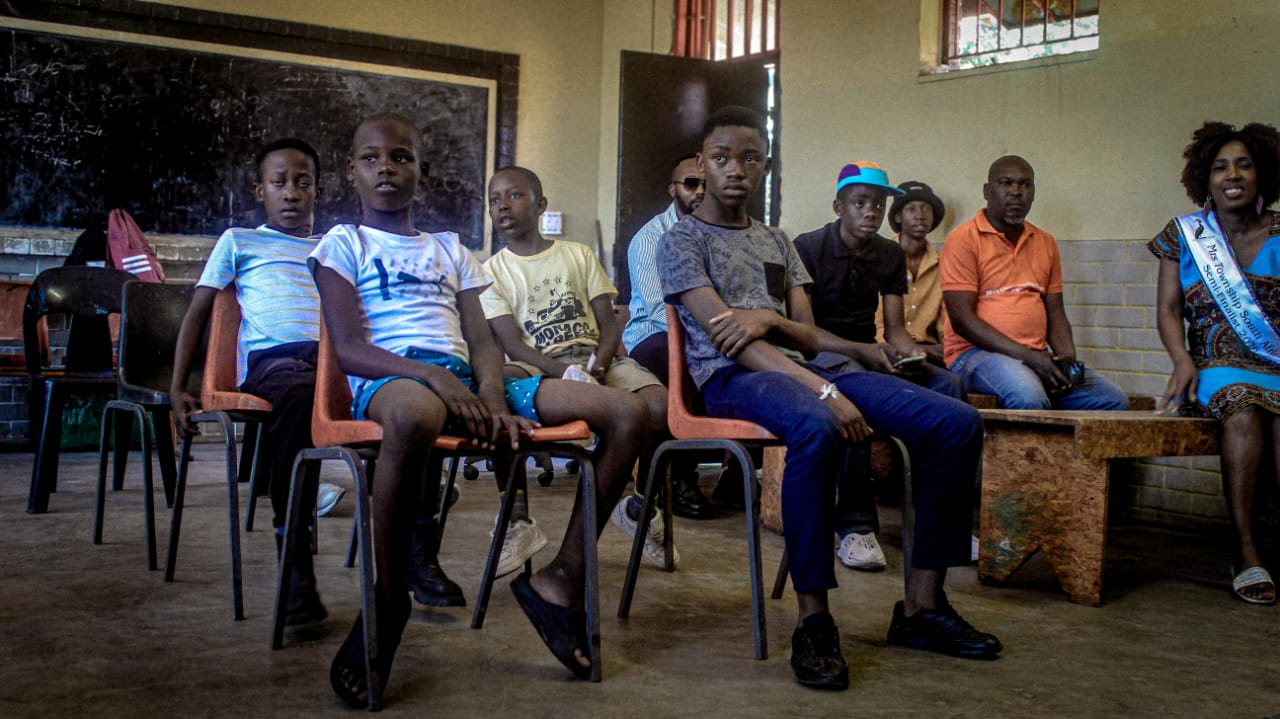 Young Boys Training · In the classroom