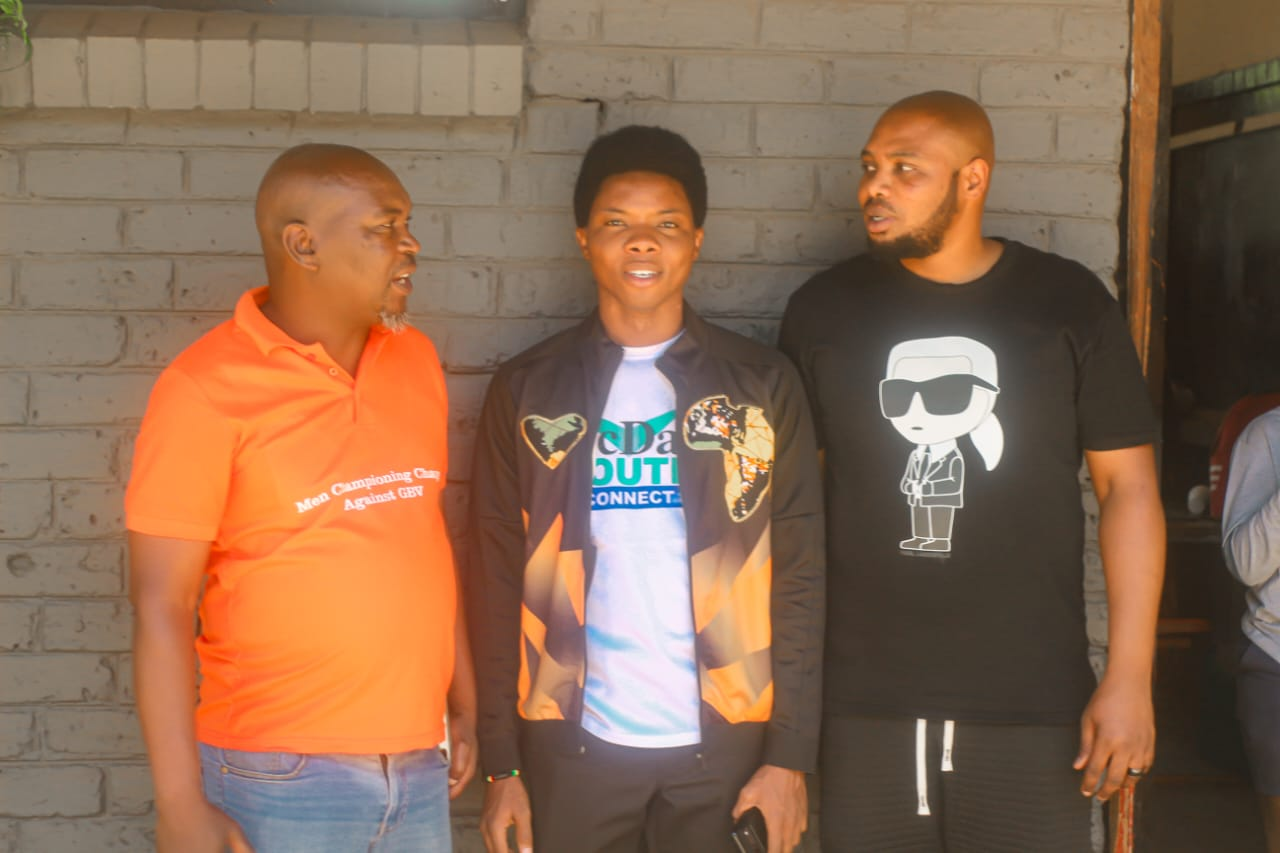 Men Championing Change · Against GBV